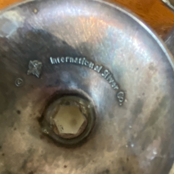 International Silver Co. Classic Silver Goblets set of 4 - Picture 4 of 7